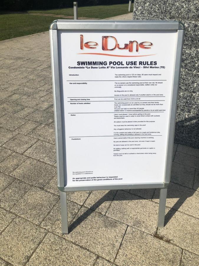 Le Dune Per 6 Silvi Marina Eksteriør bilde